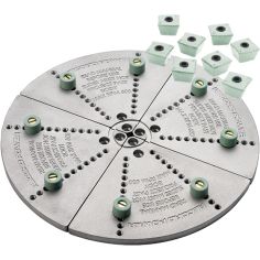 Re-assembly jaws Mega - up to 295 mm bowl (with angled bumper stops)