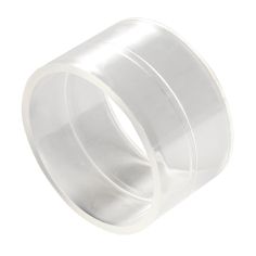 2.5 inch transparent connector (goes over the pipe)