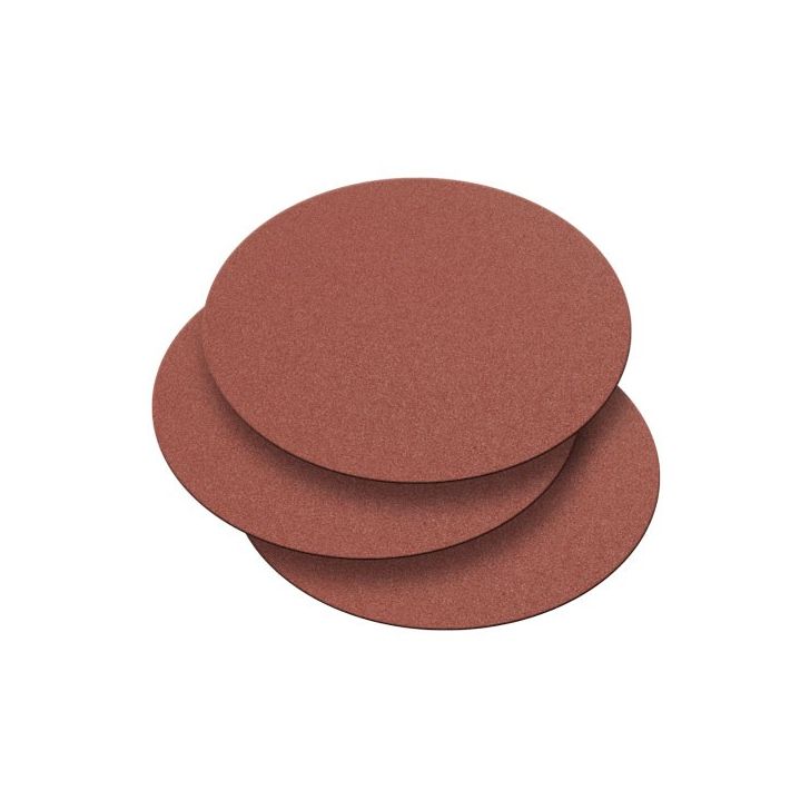 250mm 60 grit 3 piece self-adhesive sanding disc set for BDS250