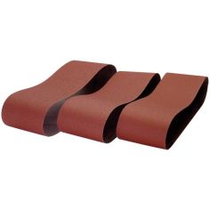 150 x 1220 mm, 120 grit 3-pack sanding belts for BDS250