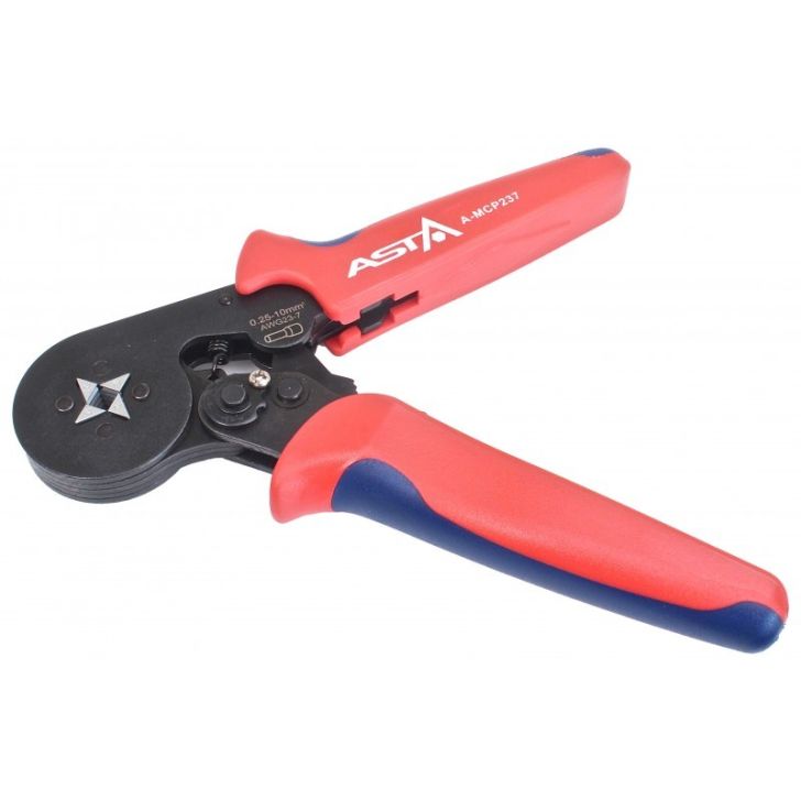 Crimping pliers 4-pointed, 0.25-10mm2