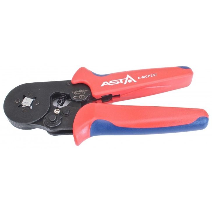 Crimping pliers 4-pointed, 0.25-10mm2