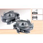 Фрезерная головка для досок пола 32-44 мм D140 d40 (d30) Z4 (в комплекте)