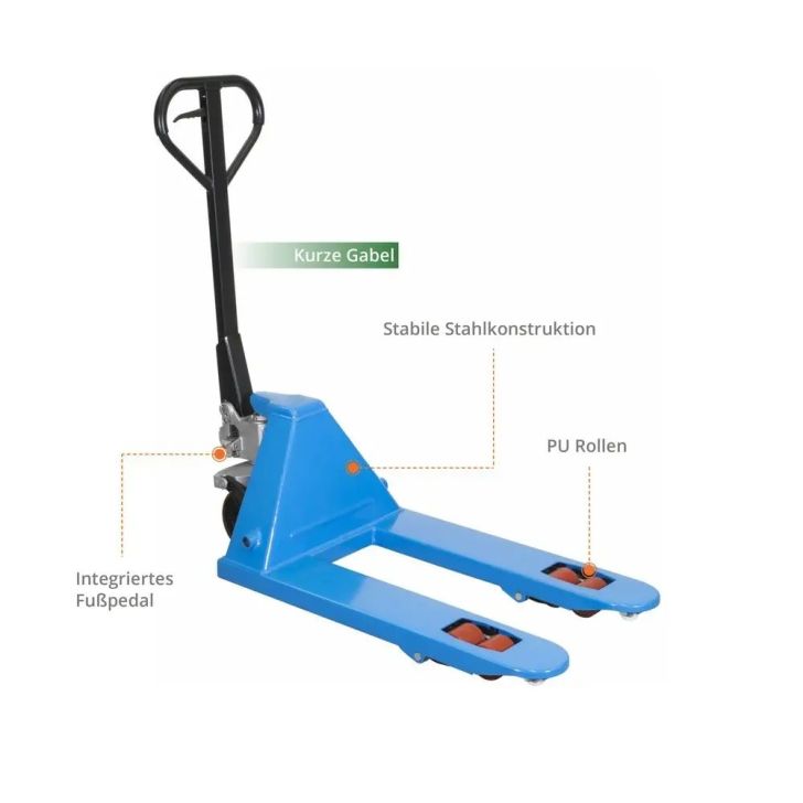 Palešu ratiņi GHW 2500-80 PU, 800 mm, 2500 kg, PU