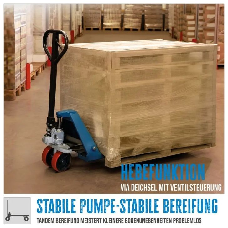 Palešu ratiņi GHW 2500-180 PU, 1800 mm, 2500 kg, PU