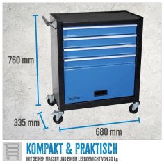 Instrumentu ratiņi GW 4.1 2