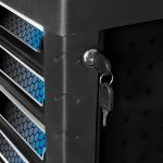 Tool trolley GW7 Black Line 165-piece