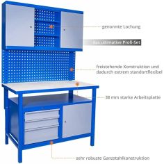 Darbnīcas mēbeļu komplekts Guede 3 gab. 2