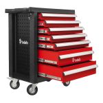 Tool trolley empty, 7 drawers