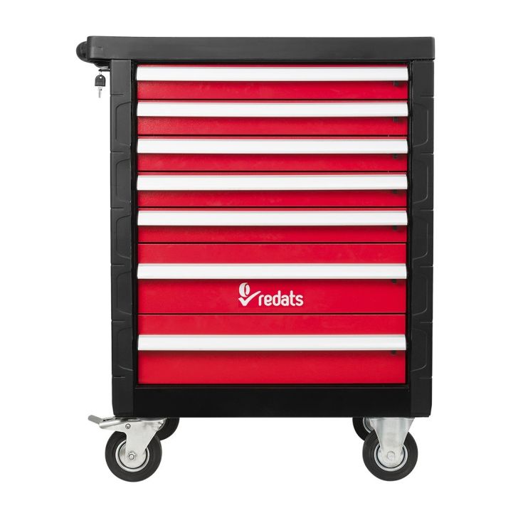 Tool trolley empty, 7 drawers