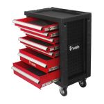 Tool trolley empty, 7 drawers