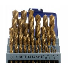 Metal drill bit set 1.5-12.7 mm, 29 pcs. 2