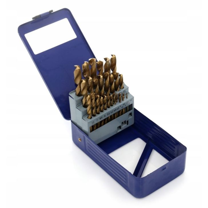 Metāla urbju komplekts 1.5-12.7 mm, 29 gab.