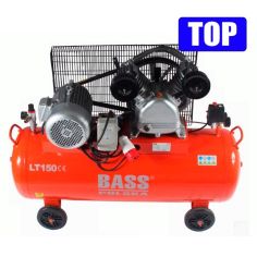 Double piston air compressor 150 l with V-type pump, 4.0 Kw, 830 l/min