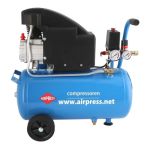 Compressor HL 150-24 8 bar 1.5 HP 120 l / min 24 l