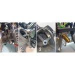 Компрессор 50л, 530 л/мин, 3,5кВт/2,2кВт, 2 цилиндра, 230В, 8 бар