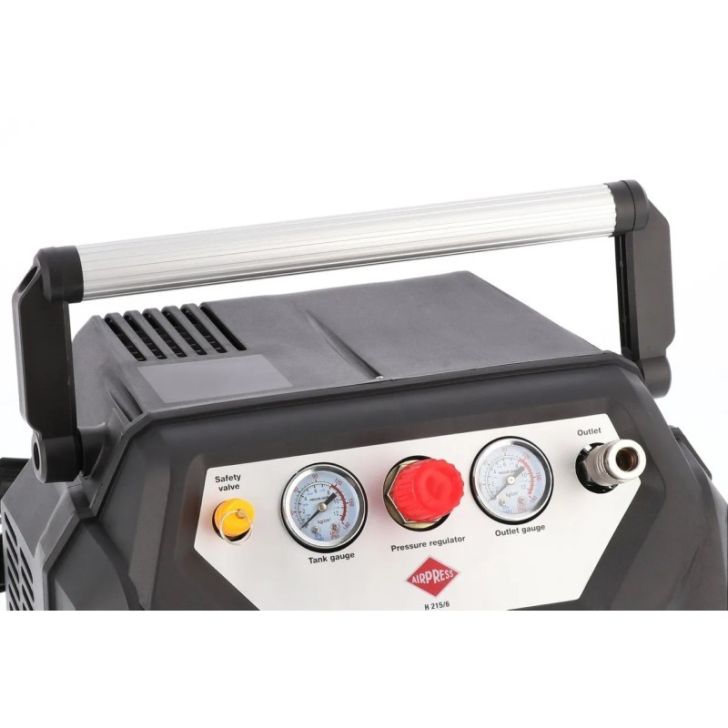 Without compressor oil H 215-6 8 bar 1.5 hp 92 l / min 6 l