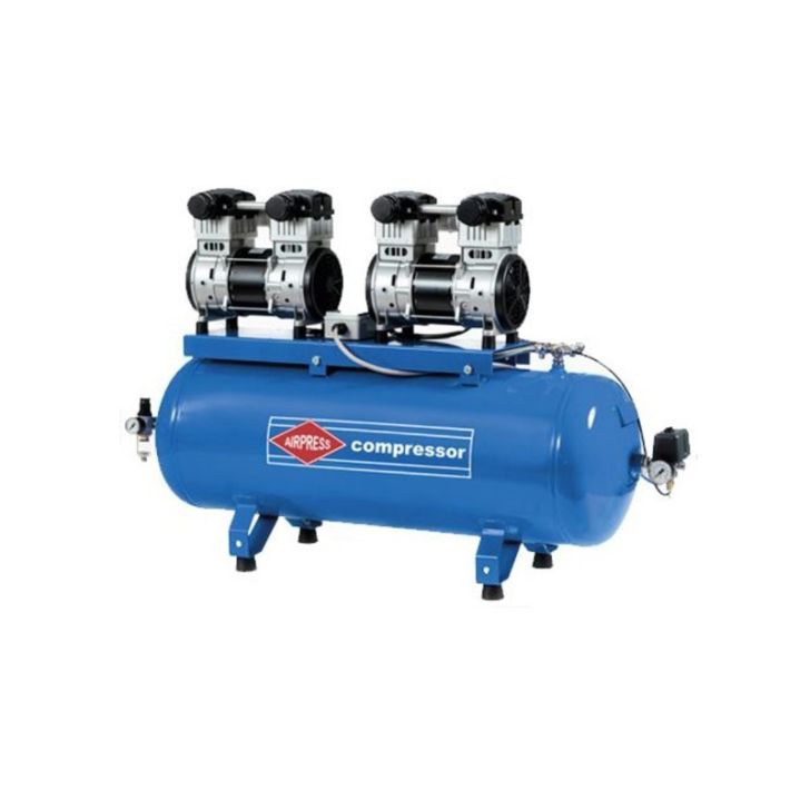 Silent oil-free Compressor LMO 384-100 8 bar 3.2 HP 90 l/min 100 l