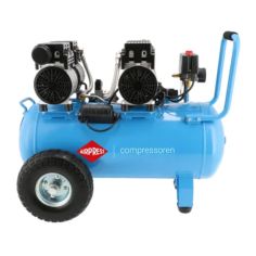 Klusais bez eļļas gaisa kompresors LMO 50-270 2ZS /1.5 kW 185 l/min 50 l