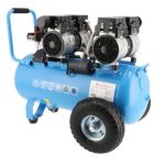 Бесшумный безмасляный воздушный компрессор LMO 50-270 2л.с./1,5 кВт 185 л/мин 50 л