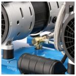 Klusais bez eļļas gaisa kompresors LMO 50-270 2ZS /1.5 kW 185 l/min 50 l