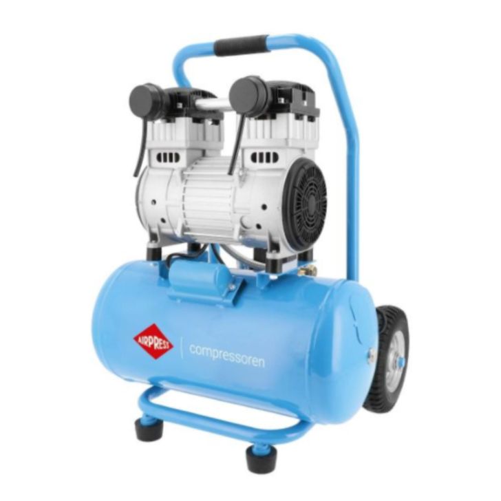 Klusais bez eļļas gaisa kompresors LMO 25-250 2ZS /1.5 kW 185 l/min 25 l