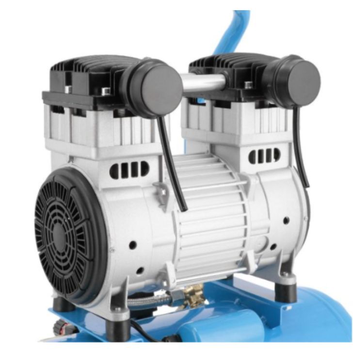 Klusais bez eļļas gaisa kompresors LMO 25-250 2ZS /1.5 kW 185 l/min 25 l