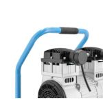 Klusais bez eļļas gaisa kompresors LMO 25-250 2ZS /1.5 kW 185 l/min 25 l