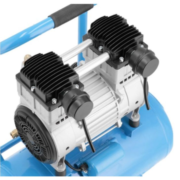 Klusais bez eļļas gaisa kompresors LMO 25-250 2ZS /1.5 kW 185 l/min 25 l