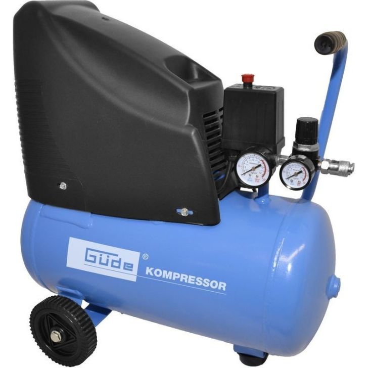 Oil-free air compressor 1.1 kW 104 l/min 24 l