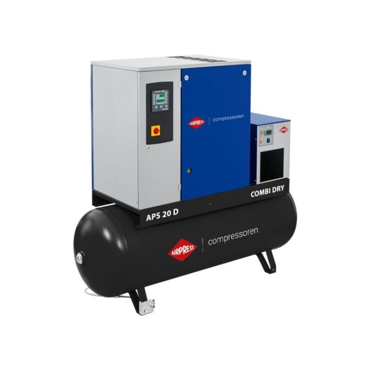 Screw compressor APS 20D Combi Dry 10 bar 20 hp/15 kW 1983 l/min 500 l