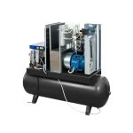 Screw compressor APS 20D Combi Dry 10 bar 20 hp/15 kW 1983 l/min 500 l
