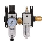Combined maintenance unit 1/4" 16 bar