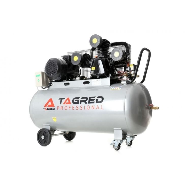 Compressor 300L, 1500 l/min, 9.5 kW/5.5 kW, 3 cylinders, 400V, 8 bar