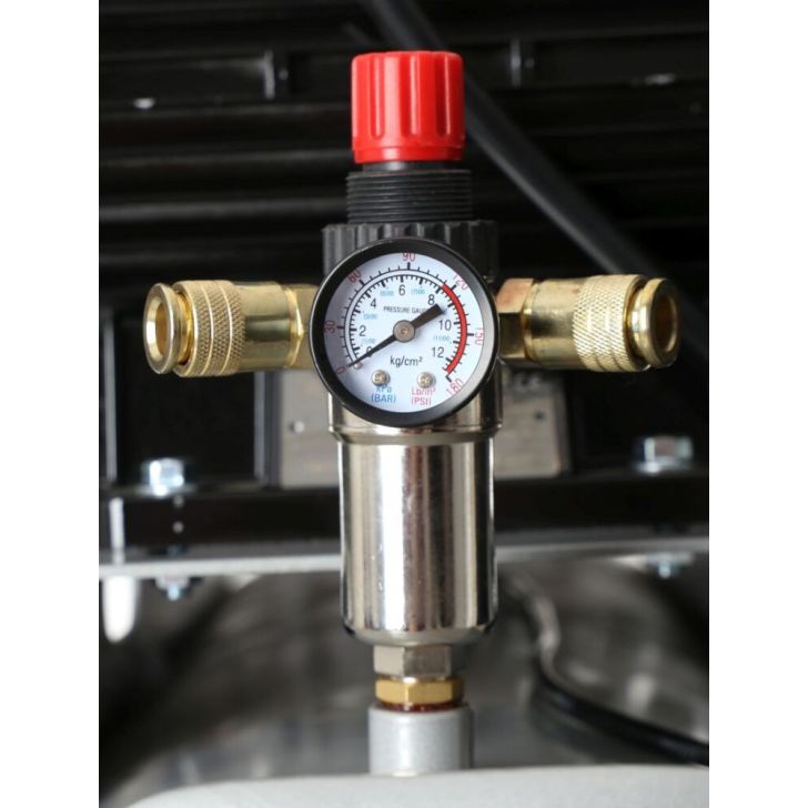 Compressor 300L, 1500 l/min, 9.5 kW/5.5 kW, 3 cylinders, 400V, 8 bar