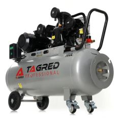 Compressor 100L, 650 l/min, 4.1 kW/3.0 kW, 3 cylinders, 400V, 8 bar