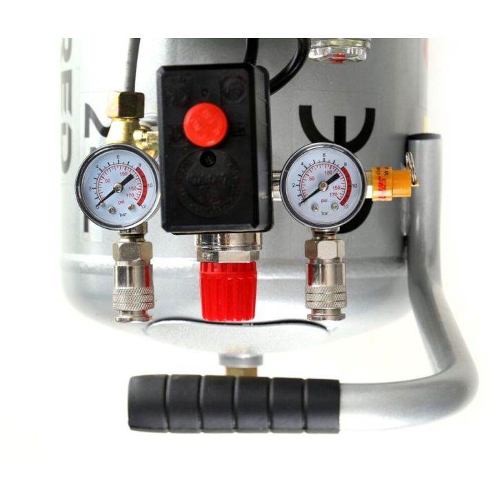 Compressor 24L, 300 l/min, 2.5 kW/1.2 kW, 230V, 8 bar