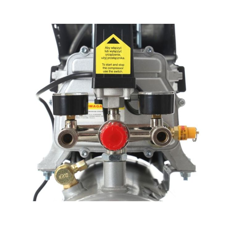 Compressor 24L, 300 l/min, 2.5 kW/1.2 kW, 230V, 8 bar