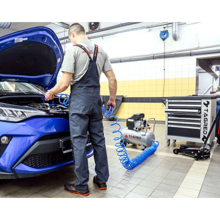 Compressor 24L, 300 l/min, 2.5 kW/1.2 kW, 230V, 8 bar