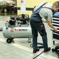 Compressor 200L, 650 l/min, 4.1 kW/3.0 kW, 400V, 8 bar 2