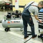 Compressor 200L, 650 l/min, 4.1 kW/3.0 kW, 400V, 8 bar