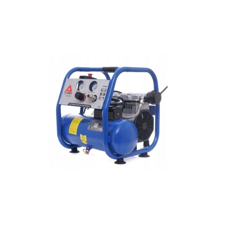 Compressor without oil 6L, 330 l/min, 1.1 kW, 2 cylinders, 230V