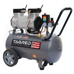 Compressor without oil 50L, 345 l/min, 3.0 kW/2.2 kW, 2 cylinders, 230V, 10 bar