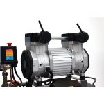 Compressor without oil 50L, 345 l/min, 3.0 kW/2.2 kW, 2 cylinders, 230V, 10 bar