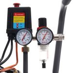 Compressor without oil 50L, 290 l/min, 2.0 kW/1.5 kW, 2 cylinders, 230V, 10 bar