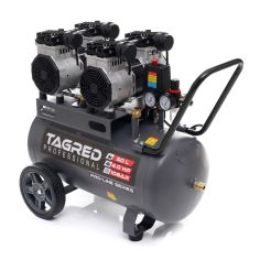 Compressor without oil 50L, 576 l/min, 2x2.0 kW/2x1.5 kW, 4 cylinders, 230V, 10 bar 2