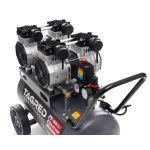 Compressor without oil 50L, 576 l/min, 2x2.0 kW/2x1.5 kW, 4 cylinders, 230V, 10 bar