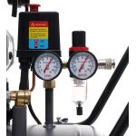 Compressor without oil 50L, 576 l/min, 2x2.0 kW/2x1.5 kW, 4 cylinders, 230V, 10 bar