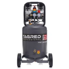 Компрессор без масла 50л, 290 л/мин, 2,0 кВт, 2 цилиндра, 230В, 10 бар