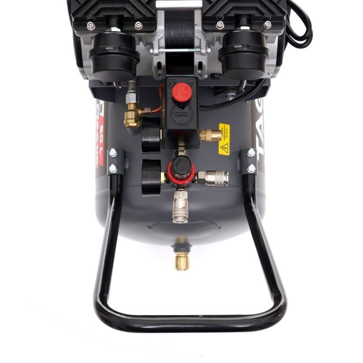 Compressor 50L, 455 l/min, 2x1.5 kW, 4 cylinders, 230V, 10 bar